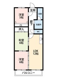 サンモール岡田の物件間取画像